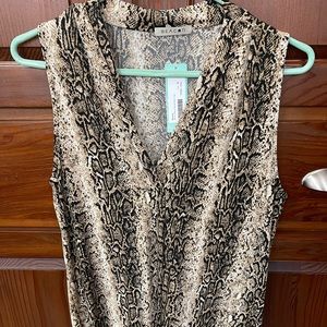 Stitch Fix Beacon Alicia Pleat Detail Knit Top, Medium, NWT